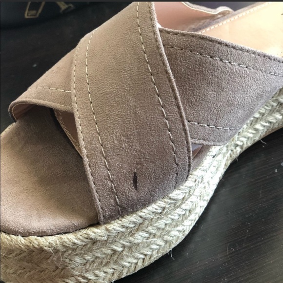 LAST SIZE 10 HP espadrille Platform wedge - Picture 6 of 7